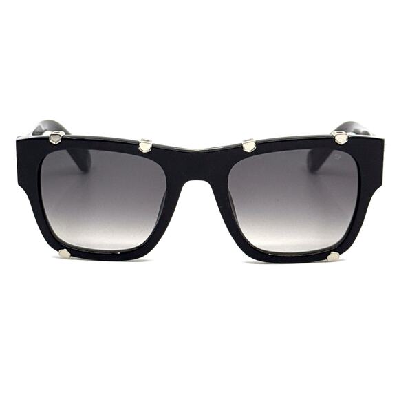 New, PHILIPP PLEIN Sunglasses Plein Icon SPP042W Col.0700 Authentic - Picture 2 of 12